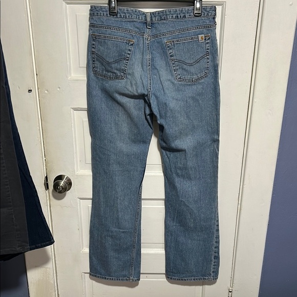 Carhart Classic Blue Denim Jeans - Picture 6 of 9